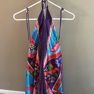 Boho Halter Dress- O/S